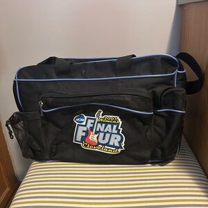 NCAA Final Four gym bag. Basketball. WNBA. NBA.